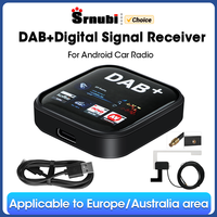 Srnubi-Antenne DAB + Skeavec adaptateur USB pour autoradio Android, récepteur stéréo GPS, lecteur universel européen 1